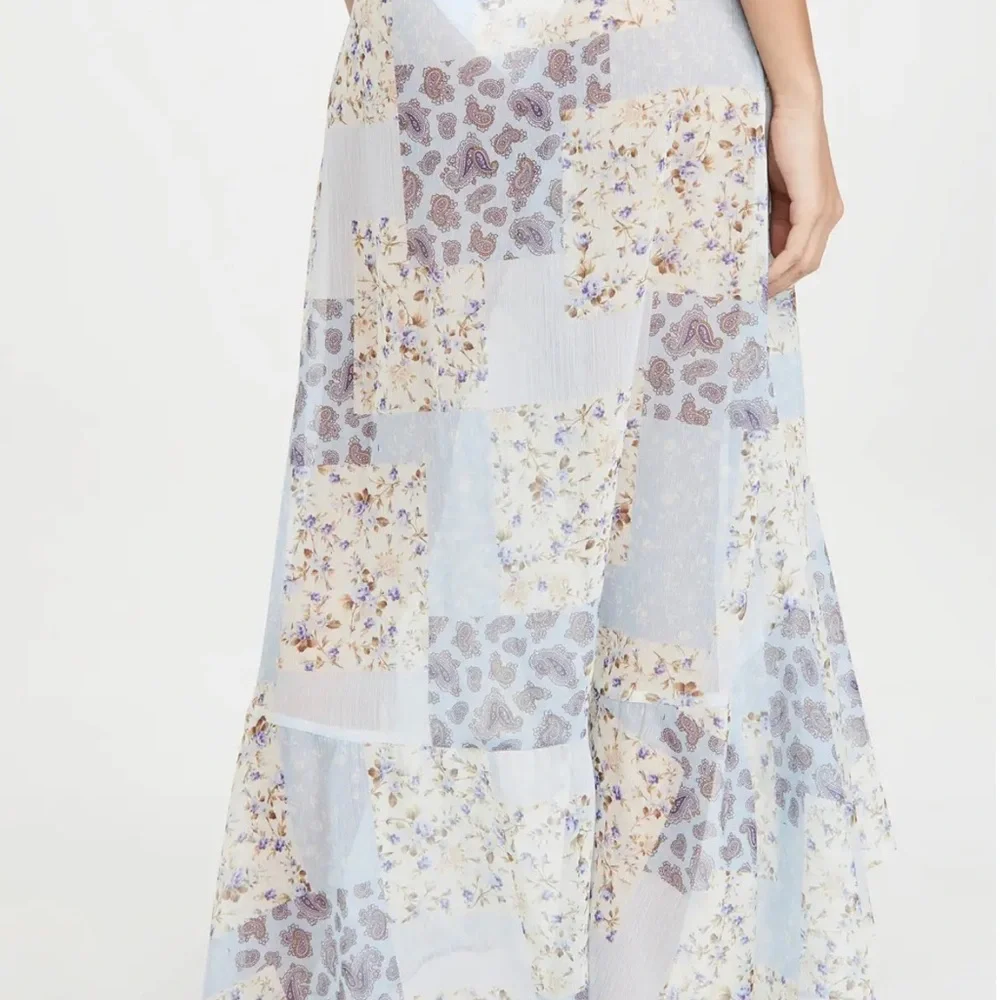 PLAYA LUCILE • Blue Patchwork Sarong • sz Small • - Picture 3 of 16